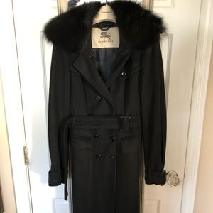 Authentic Burberry Cashmere Coat